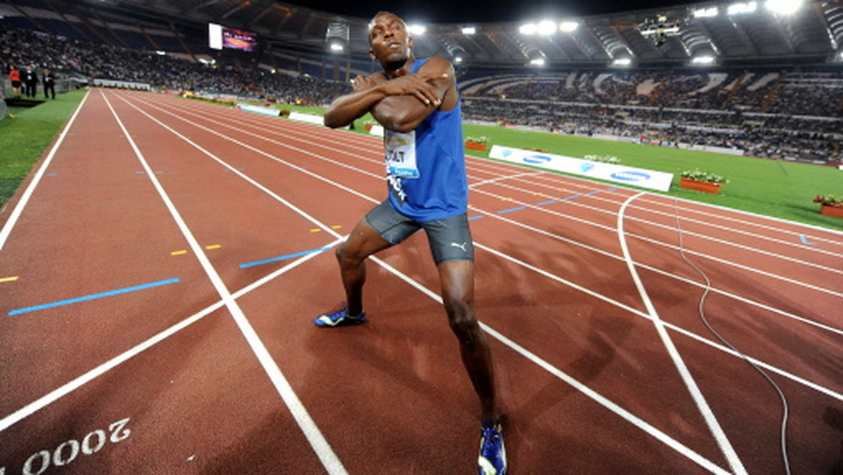 Usain Bolt po pasjonującym finiszu wygrał bieg na 100 metrów podczas mityngu Diamentowej Ligi w Rzymie.