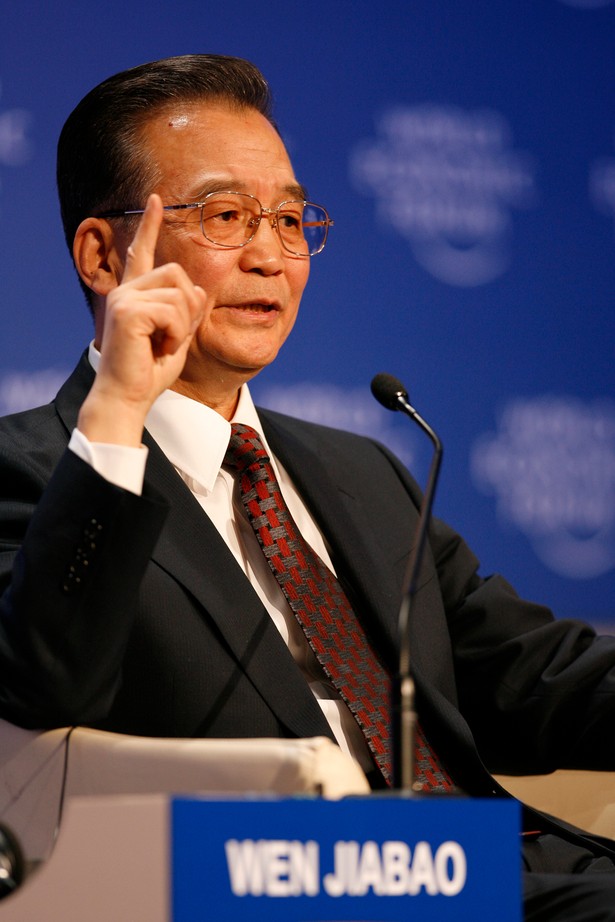 Wen Jiabao, premier Chin. Fot. Bloomberg