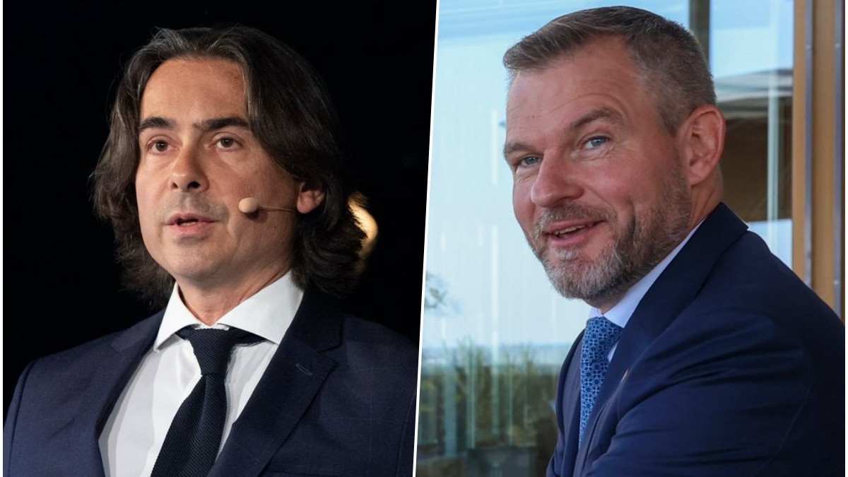 Matej Drlička a Peter Pellegrini. 