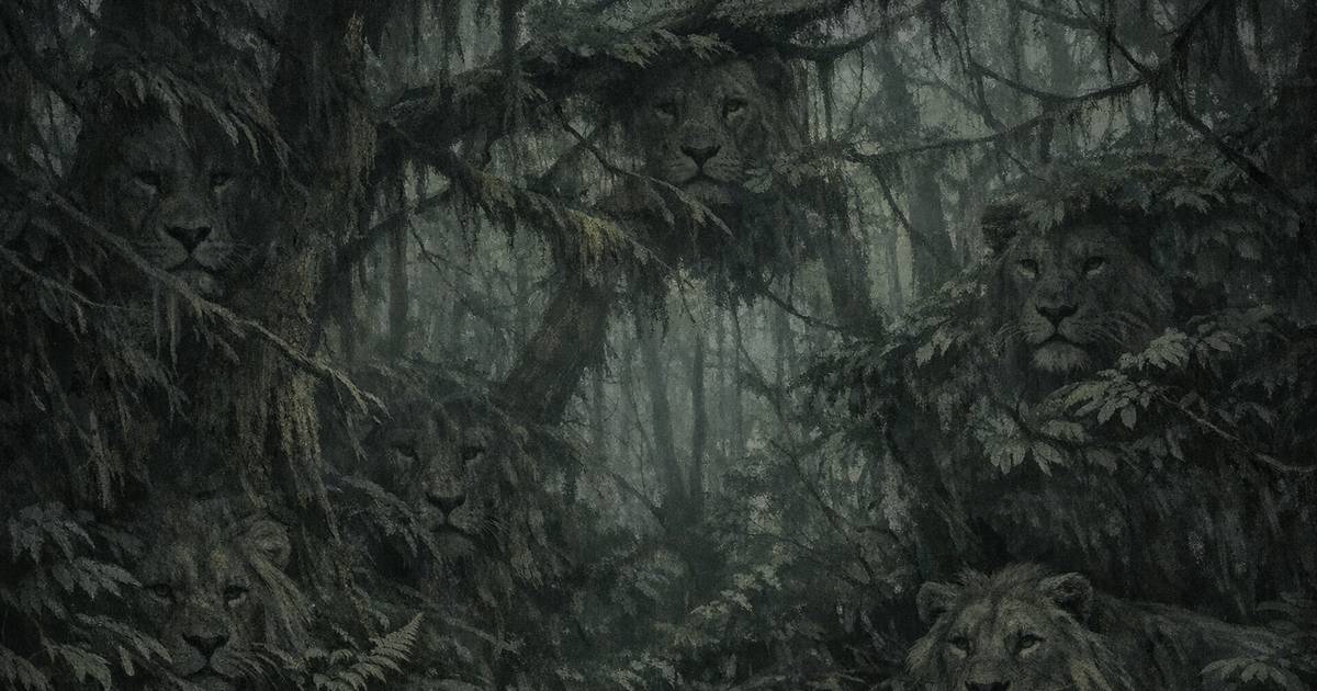 Viralowa zagadka z lwami. Sprawdź, czy zauważysz je wszystkie