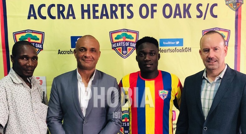 Karela accuse Hearts ‘stealing’ player Dominic Eshun