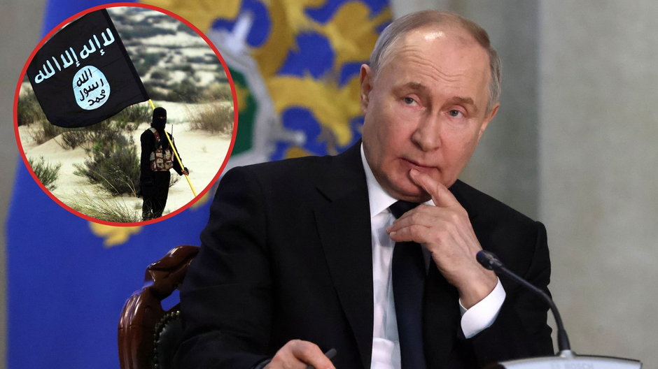 Terrorysta ISIS oraz Władimir Putin