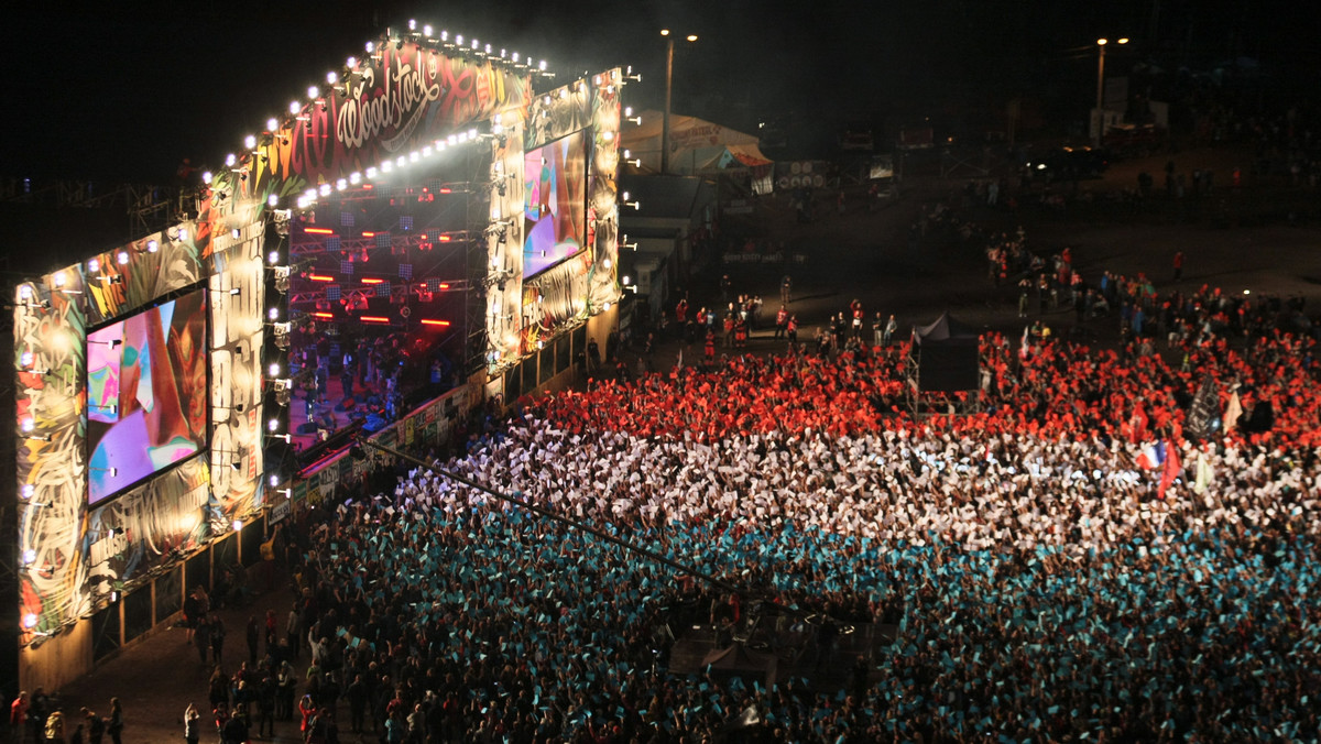 Hołd dla ofiar zamachu w Nicei na Przystanku Woodstock
