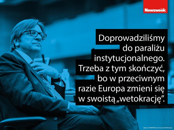 Guy Verhofstadt, Newsweek Polska