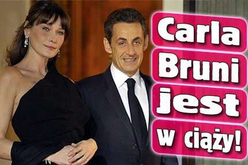 Carla Bruni jest w ciąży!