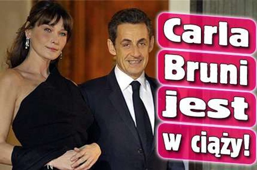 Carla Bruni jest w ciąży!