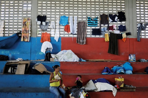 The Wider Image: Venezuelan migrants pose humanitarian problem in Brazil