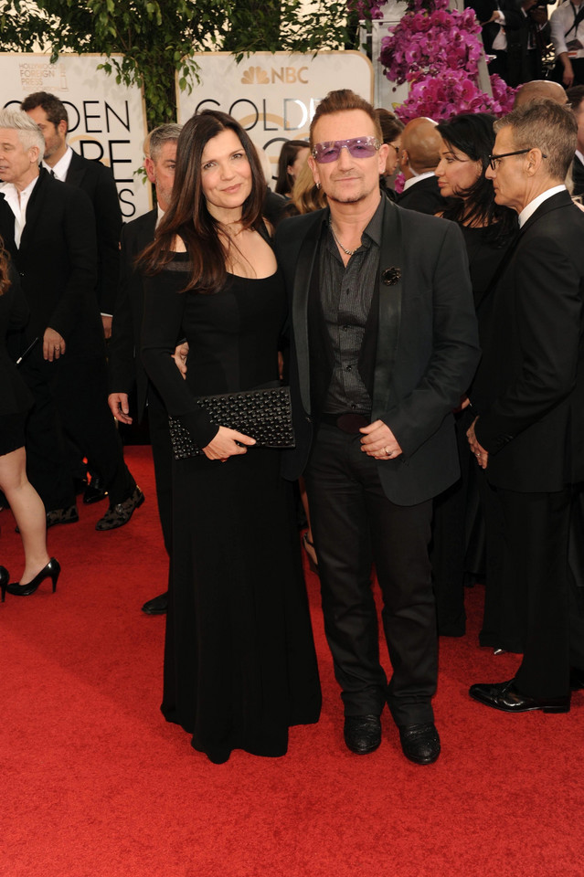 Hollywood. Pary z najdłuższym stażem: Bono i Ali Hewson