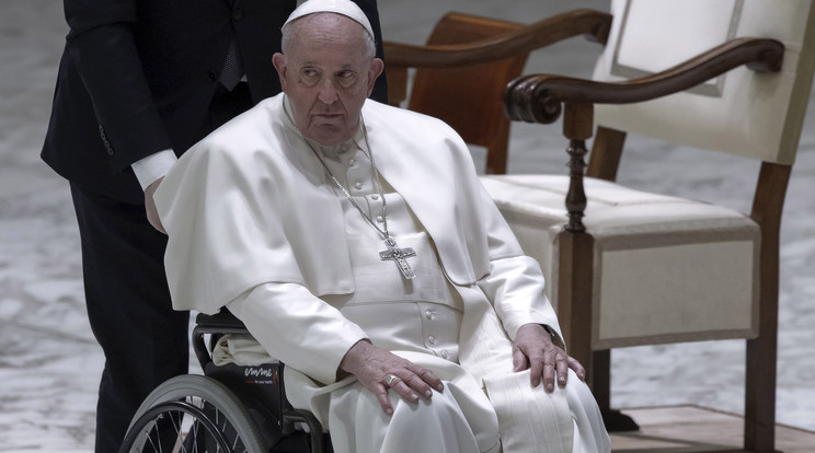 Ferenc pápa egészségi állapota megrendült az elmúlt időszakban /Fotó: Northfoto