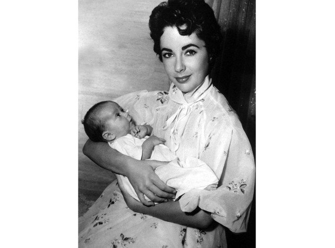 Elizabeth Taylor z synem