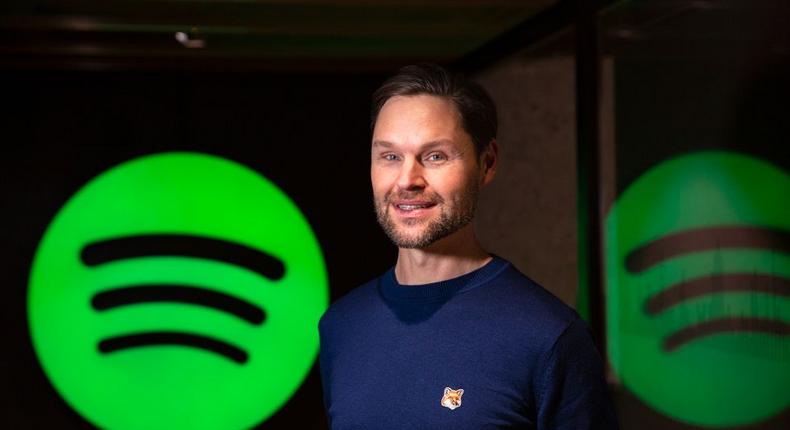 Gustav Gyllenhammar Spotify's VP, Markets & Subscriber Growth