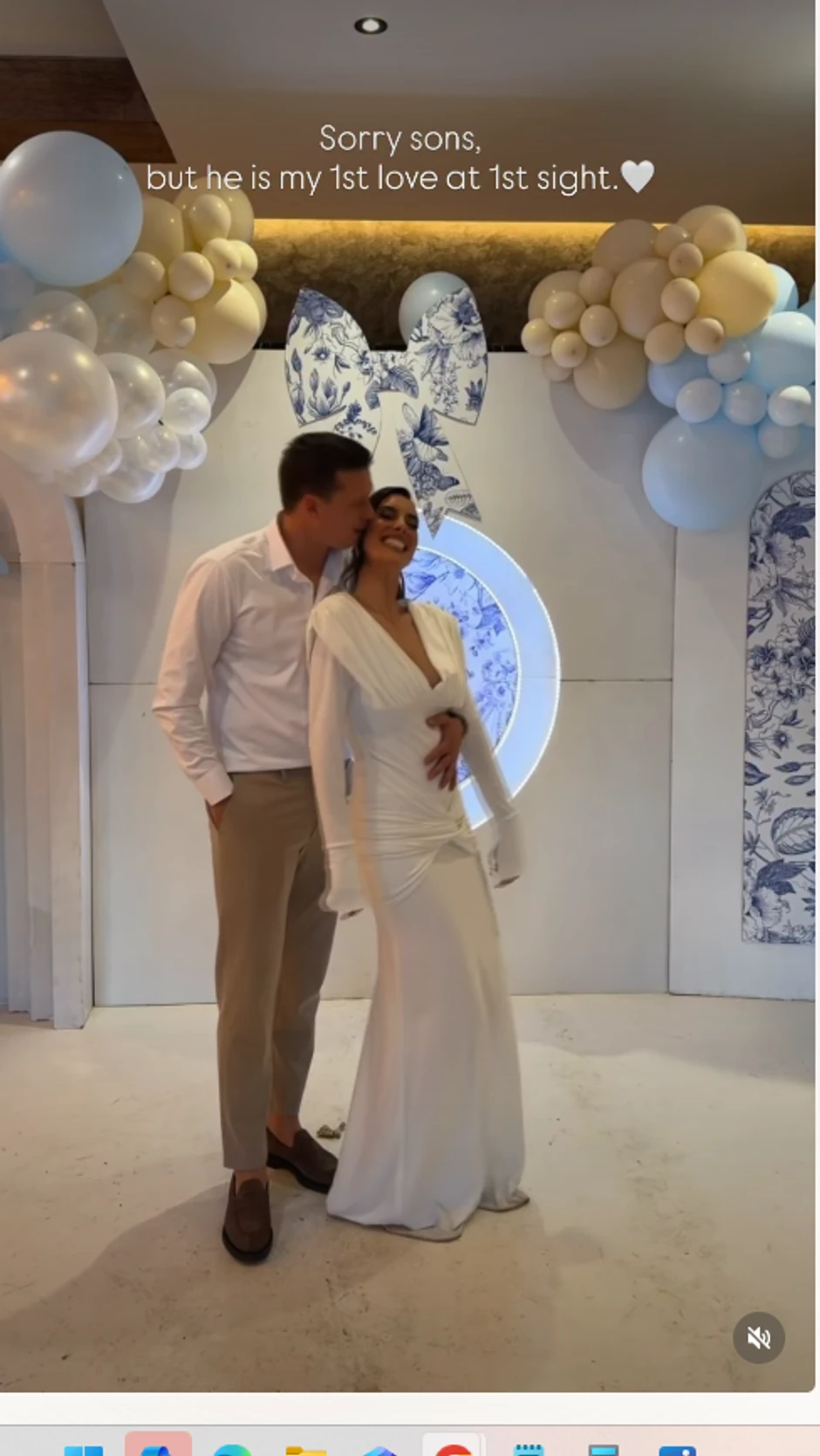 Marija Egelja sa mužem