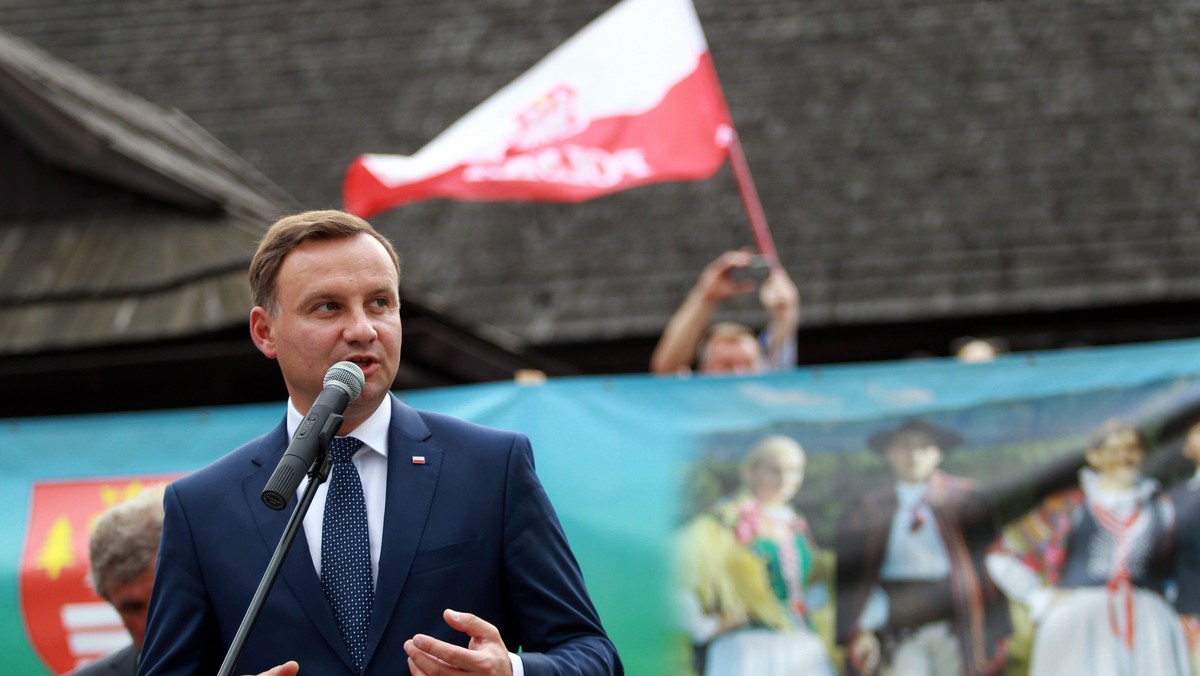 SUCHA BESKIDZKA PREZYDENT ANDRZEJ DUDA WIZYTA