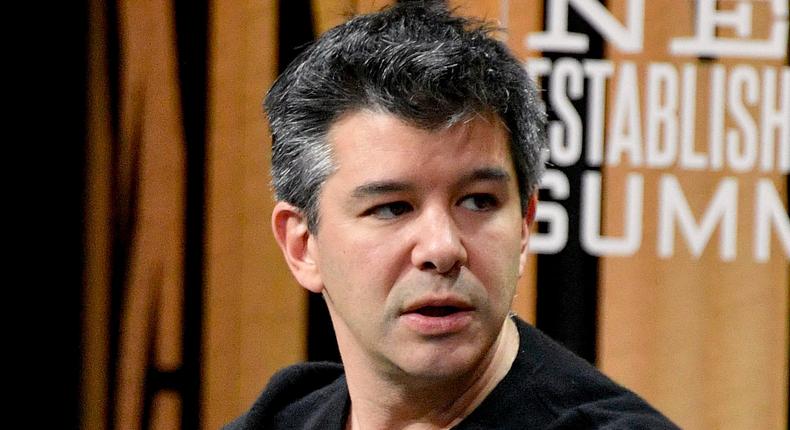 Uber CEO Travis Kalanick.