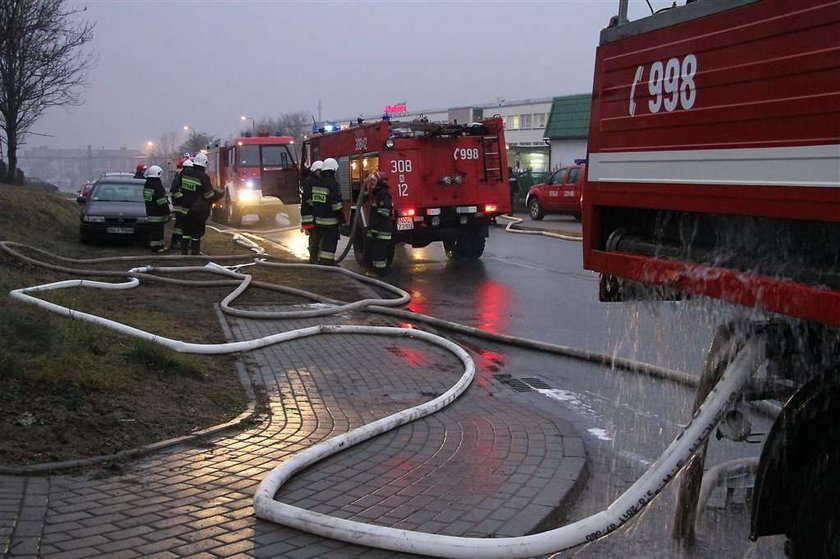 Pożar 50 samochodów!