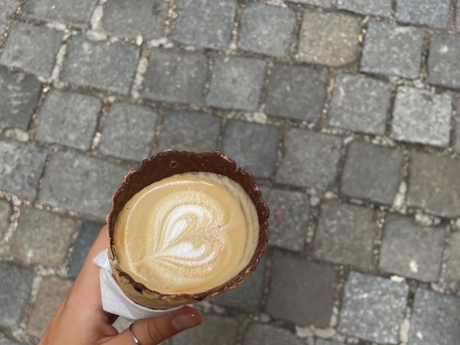 Bečka kafa u kornetu, Foto: Privatna arhiva