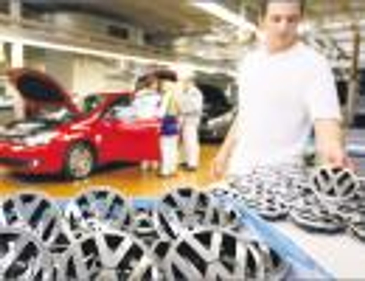 Volkswagen ostatnio kupował grunty pod swoimi polskimi zakładami Fot. Bloomberg