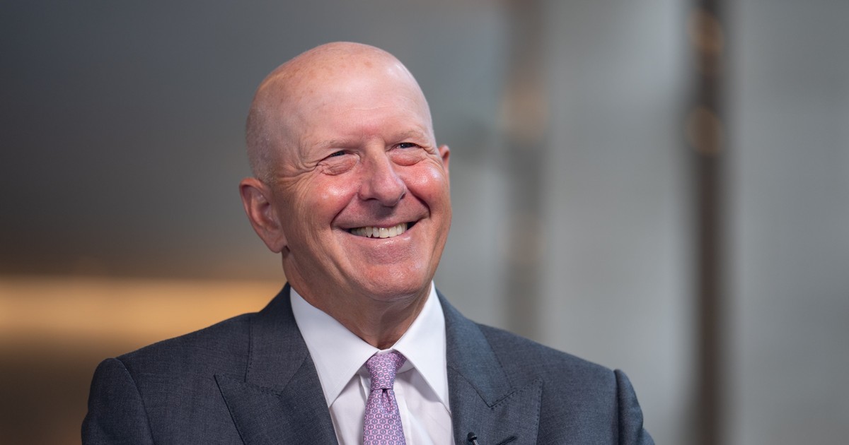 Goldman Sachs CEO David Solomon says he's telling clients to 'go slow ...