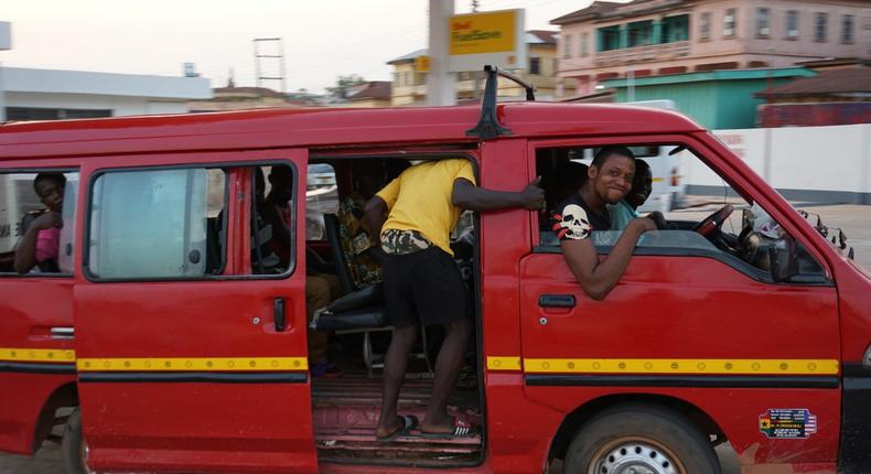 Public transport in Ghana