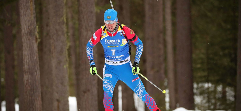 MŚ w biathlonie: Policja przeszukała pokoje Rosjan, w tym Aleksandra Łoginowa