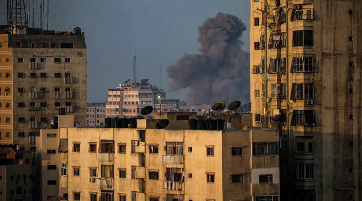 Az USA szerint bizonyíték vannak arra, hogy a Hamász kórházakat használ fel katonai céljaira /fotó: MTI/EPA/Mohamed Szabe