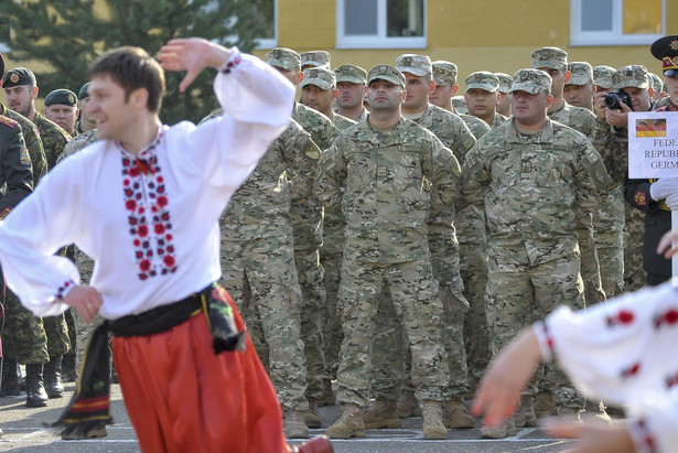 Manewry NATO na Ukrainie. Na poligonie są też Polacy