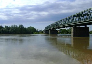 Postojeći most na Savi kod Gradiške
