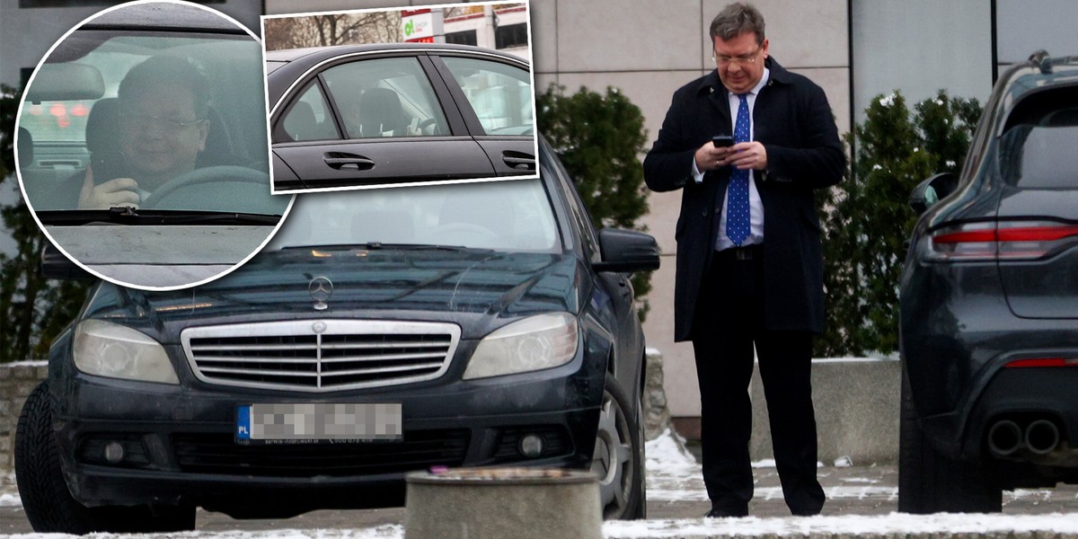 Michał Wójcik zamiast na drogę patrzył w telefon.