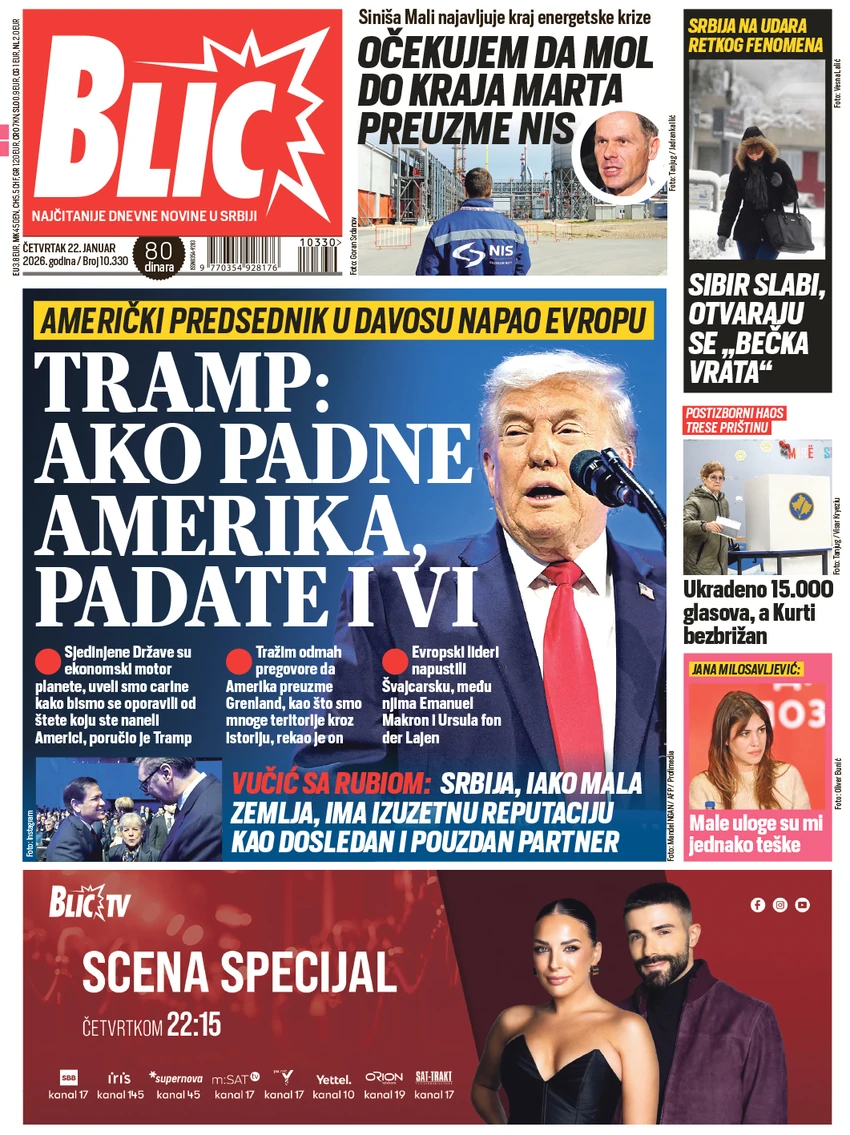NASLOVNA BLIC