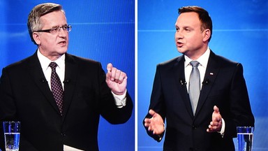 Press.pl: debatę Komorowski - Duda obejrzało 10,6 mln widzów