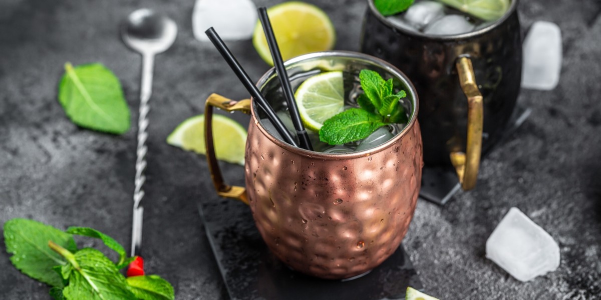 Moscow mule. Zdjęcie ilustracyjne