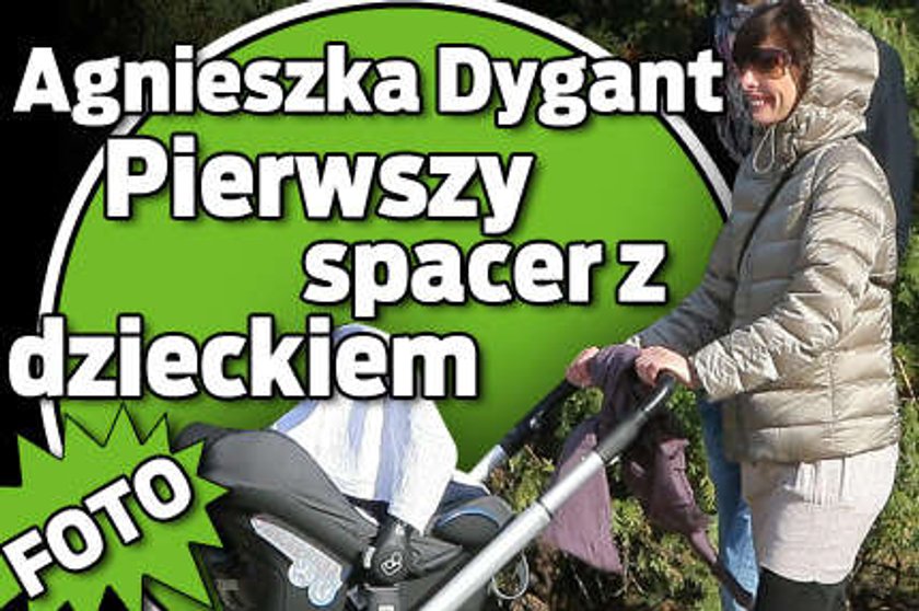 Dygant: Pierwszy spacer z synkiem