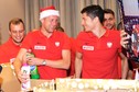 Kamil Glik i Robert Lewandowski w akcji Szlachetna Paczka