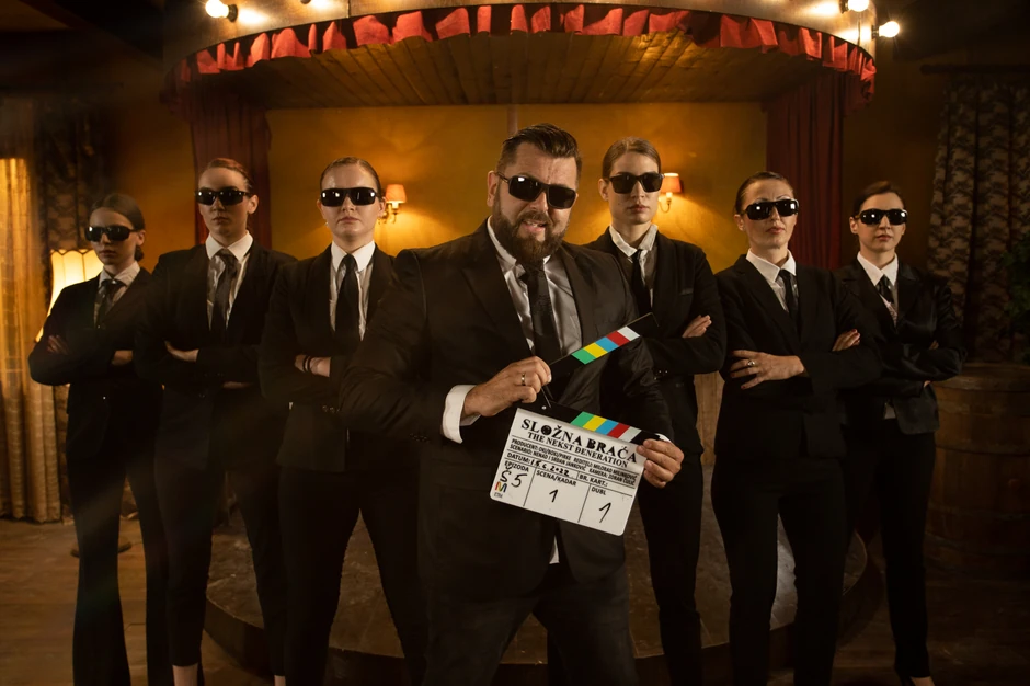 Snimanje spotova za Složnu braću 3