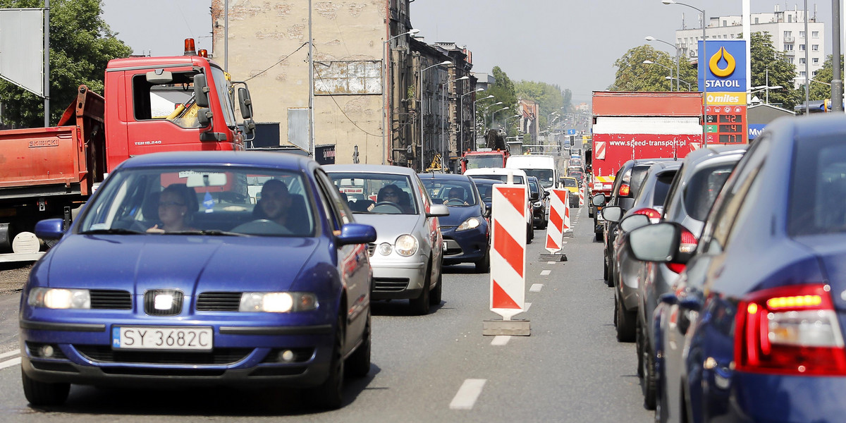 Remont ul. Katowickiej w Chorzowie potrwa do 15 września br.