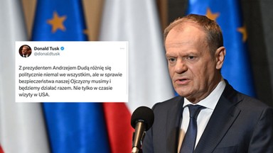 Donald Tusk zamieścił wymowny wpis po posiedzeniu RBN. "Różnię się politycznie niemal we wszystkim"