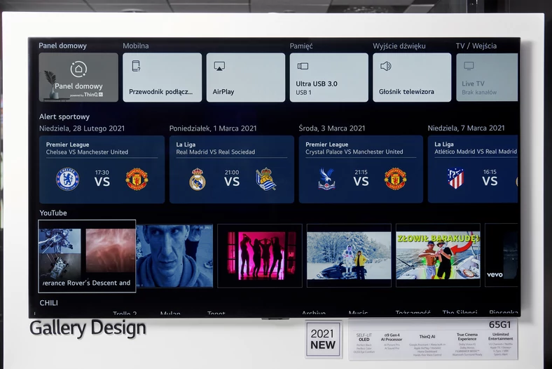 LG OLED G1 Gallery Design i nowy webOS 60