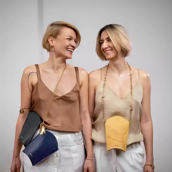 Anna Pięta i Marta Karwacka w kampanii wegańskich torebek ORSKA VIVO