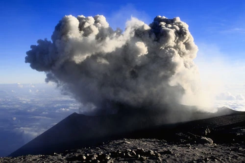 Erupcja wulkanu może doprowadzić do uszkodzenia komputera