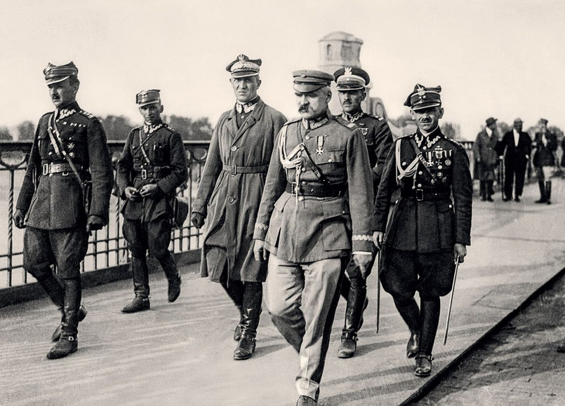 "Warszawa lata 20.": Józef Piłsudski