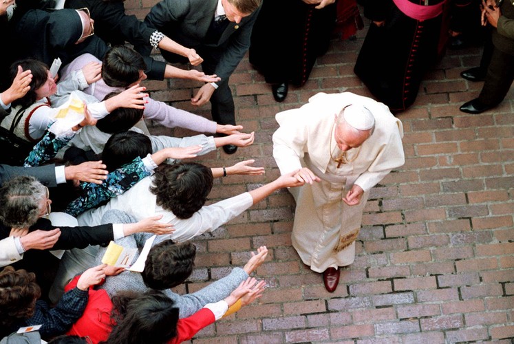 Jan Paweł II w Bogocie, w 1986 roku