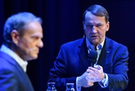 Donald Tusk i Radosław Sikorski