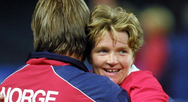 Hege Riise (right) is to lead a training camp for England Women