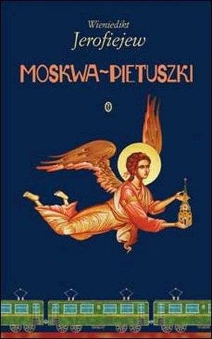 "Moskwa — Pietuszki". Okładka polskiego wydania książki