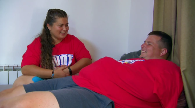 Silvija i Mislav tokom takmičenja