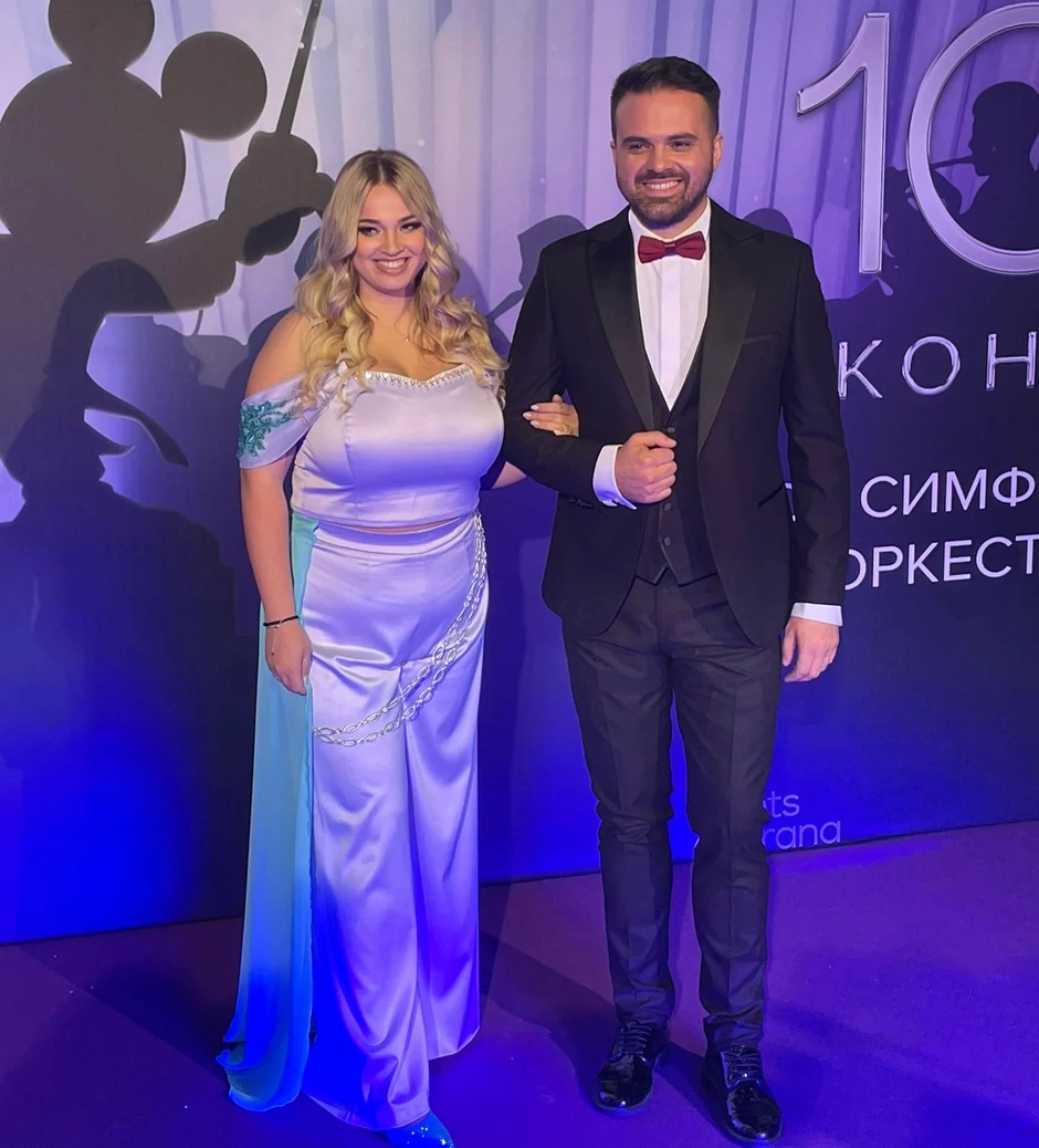 Irina Arsenijević i Dušan Svilar