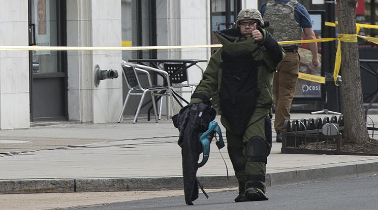 Bombariadó egy elhagyott hátizsák miatt Washingtonban / Fotó: AFP