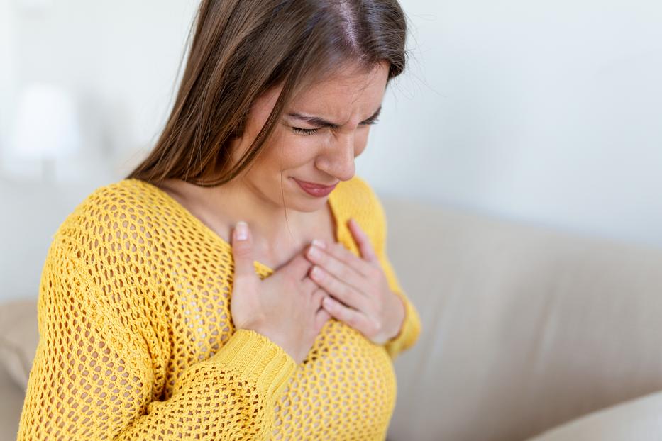 Ezek a szívroham leggyakoribb tünetei. Fotó: Getty Images