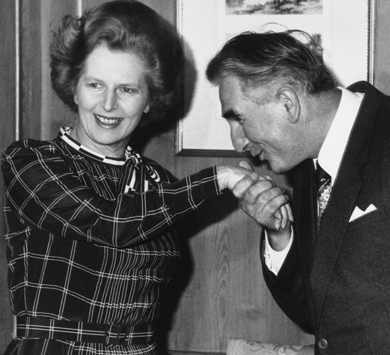 Margaret Thatcher w Polsce. Archiwalne zdjęcia