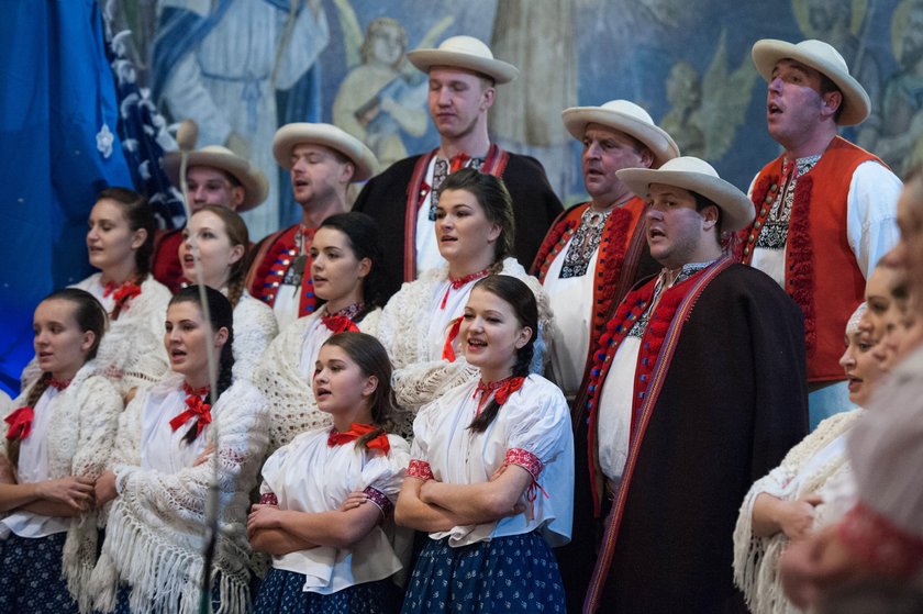 Andrzej Duda i Agata Kornhauser-Duda w Istebnej